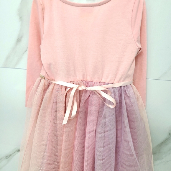 Girls Heart Dress size 4 Pinky - Picture 5 of 5